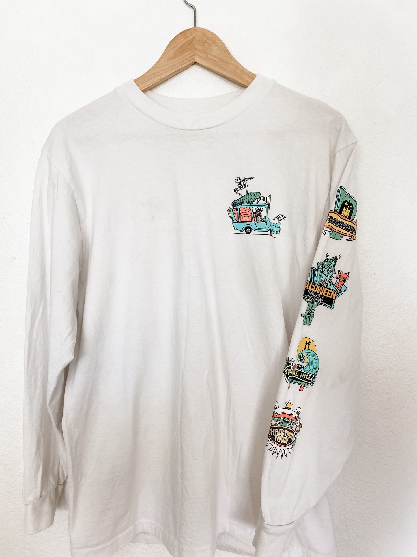 Nightmare Before Christmas Love Sleeve Surf Shirt