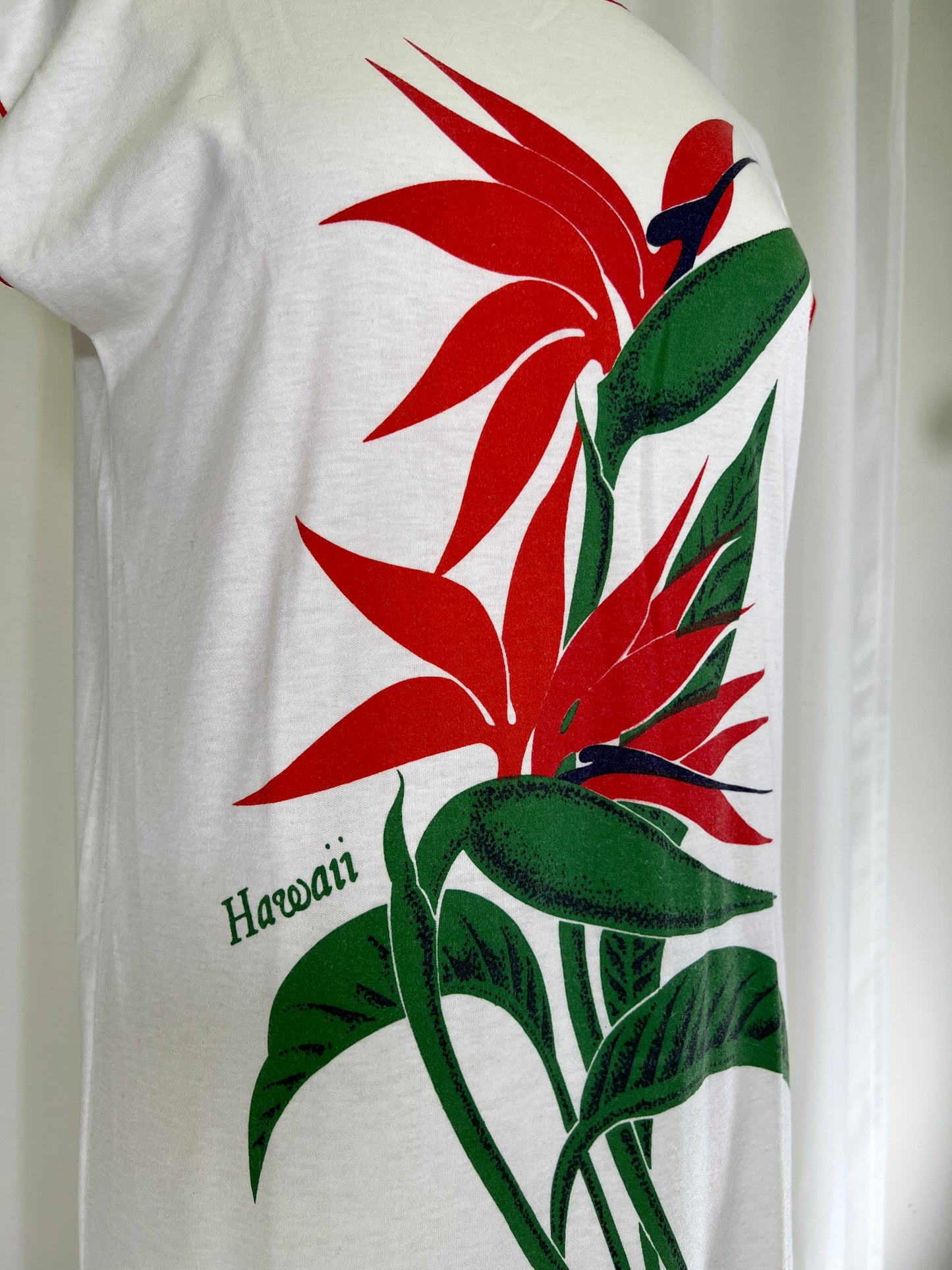 80s Hawaii Birds of Paradise Swim Cover Up