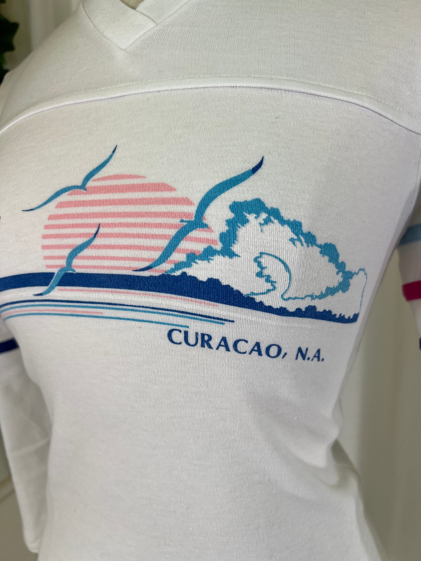 80s Curacao Tourist Souvenir Tee Shirt