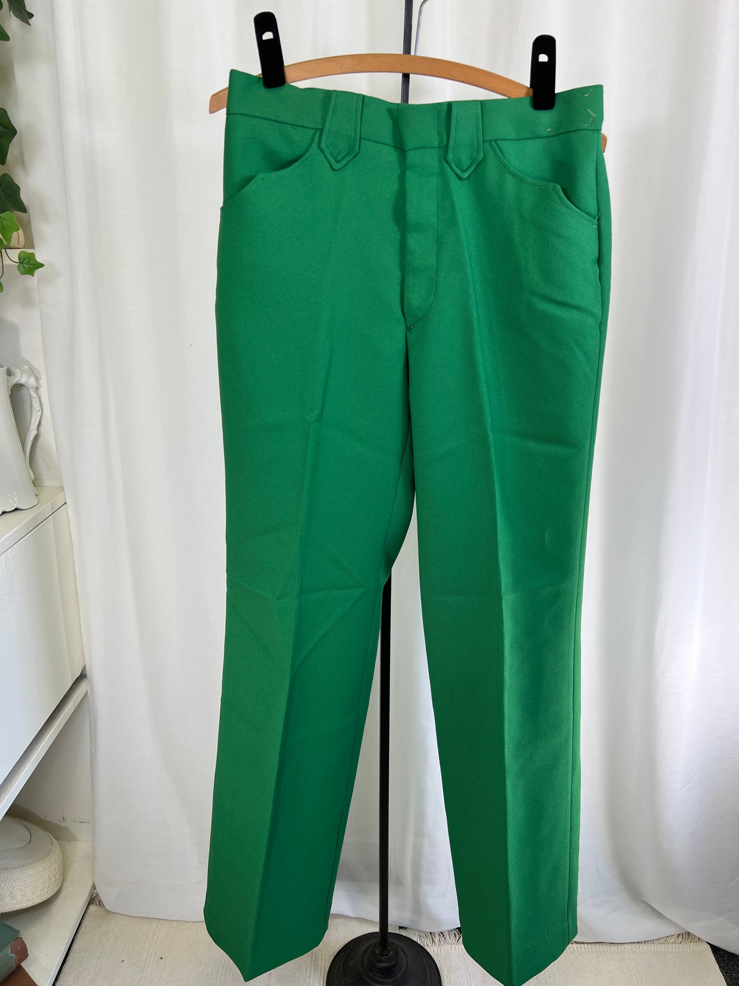 70s Green Mesquite by Niver Western Pants