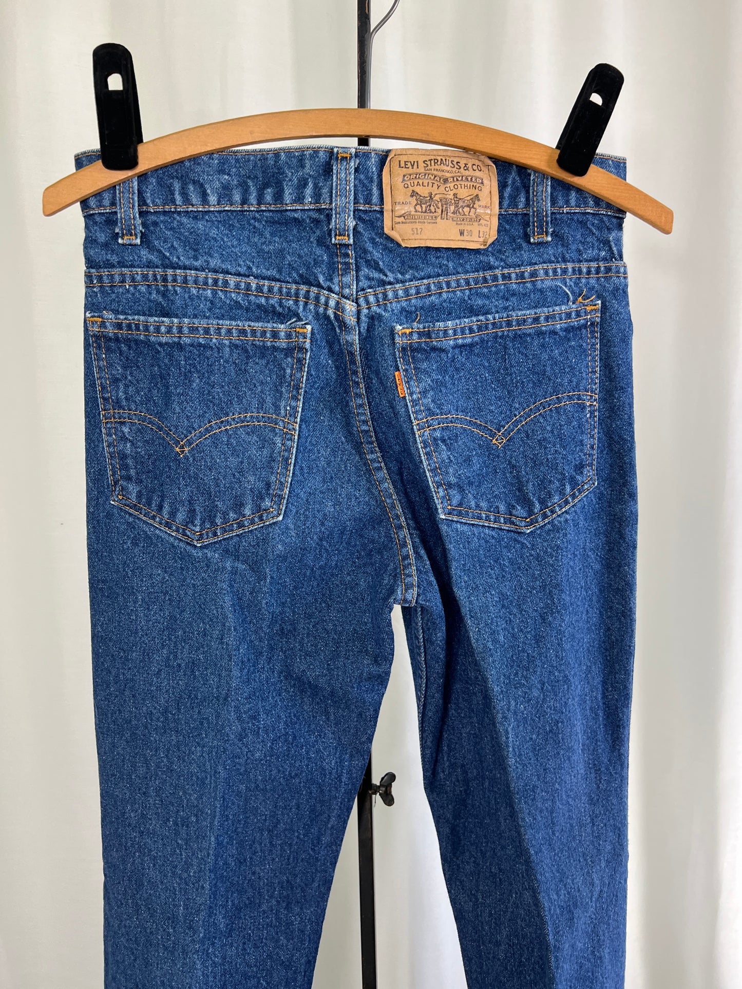 80s Orange Tab Levi’s 517s