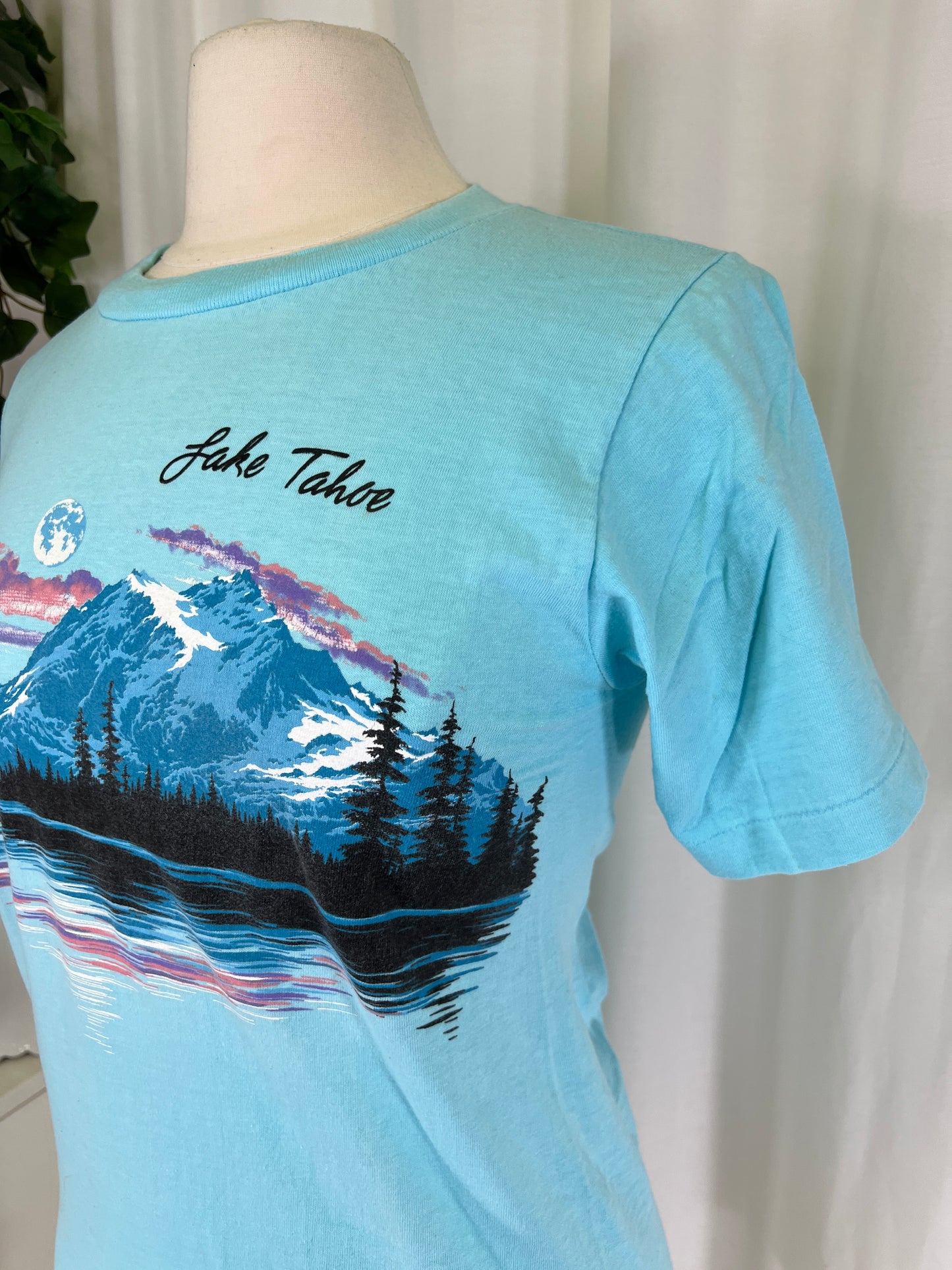 80s Lake Tahoe Souvenir Tourist Tee Shirt