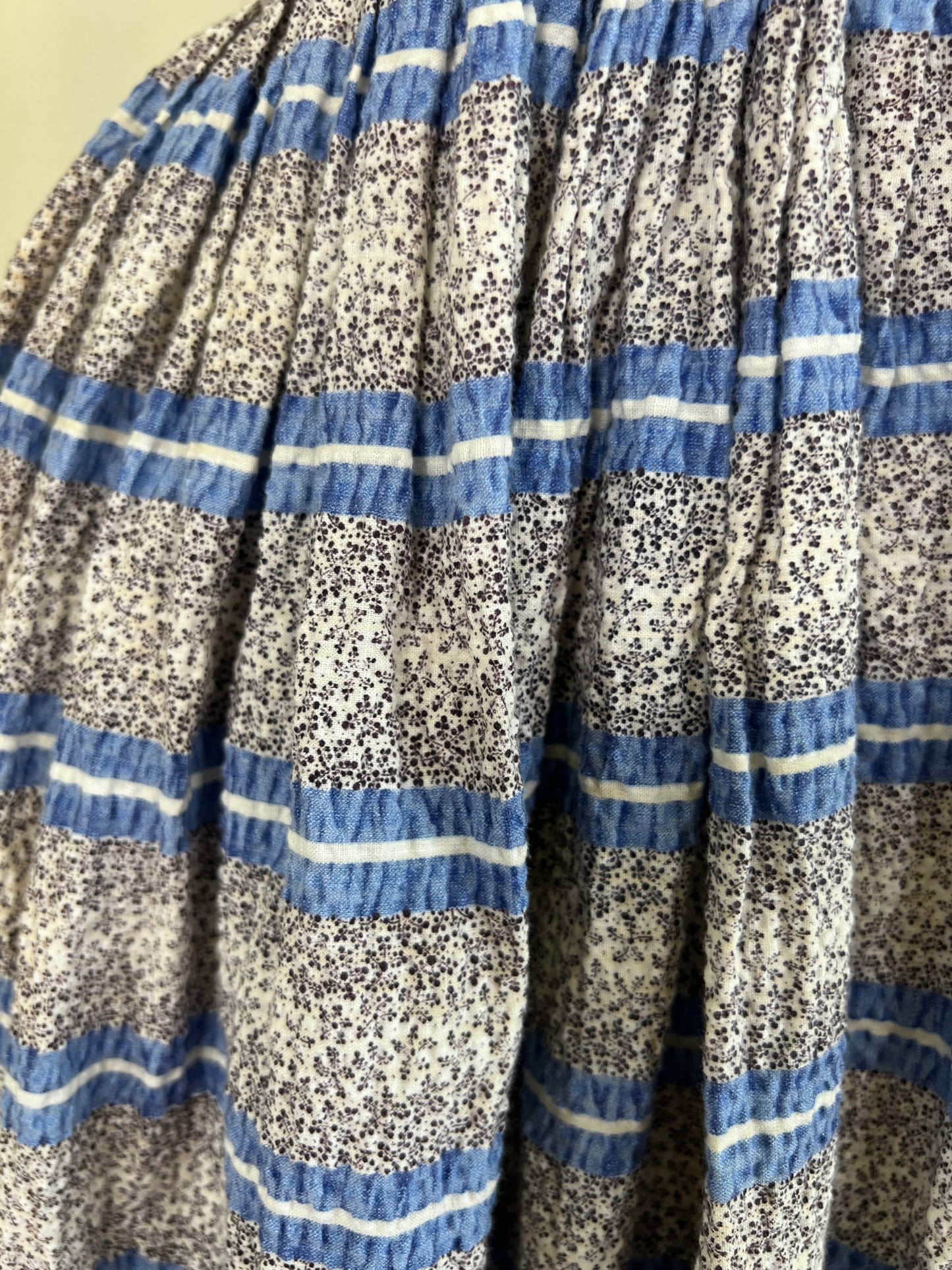 1950s Susan Rose Seersucker Day Dress