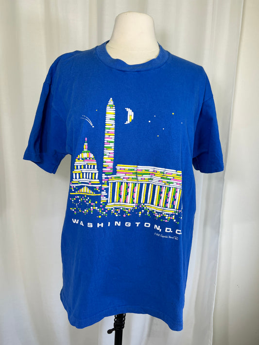 1992 Washington DC Tourist Fruit of the Loom Tee