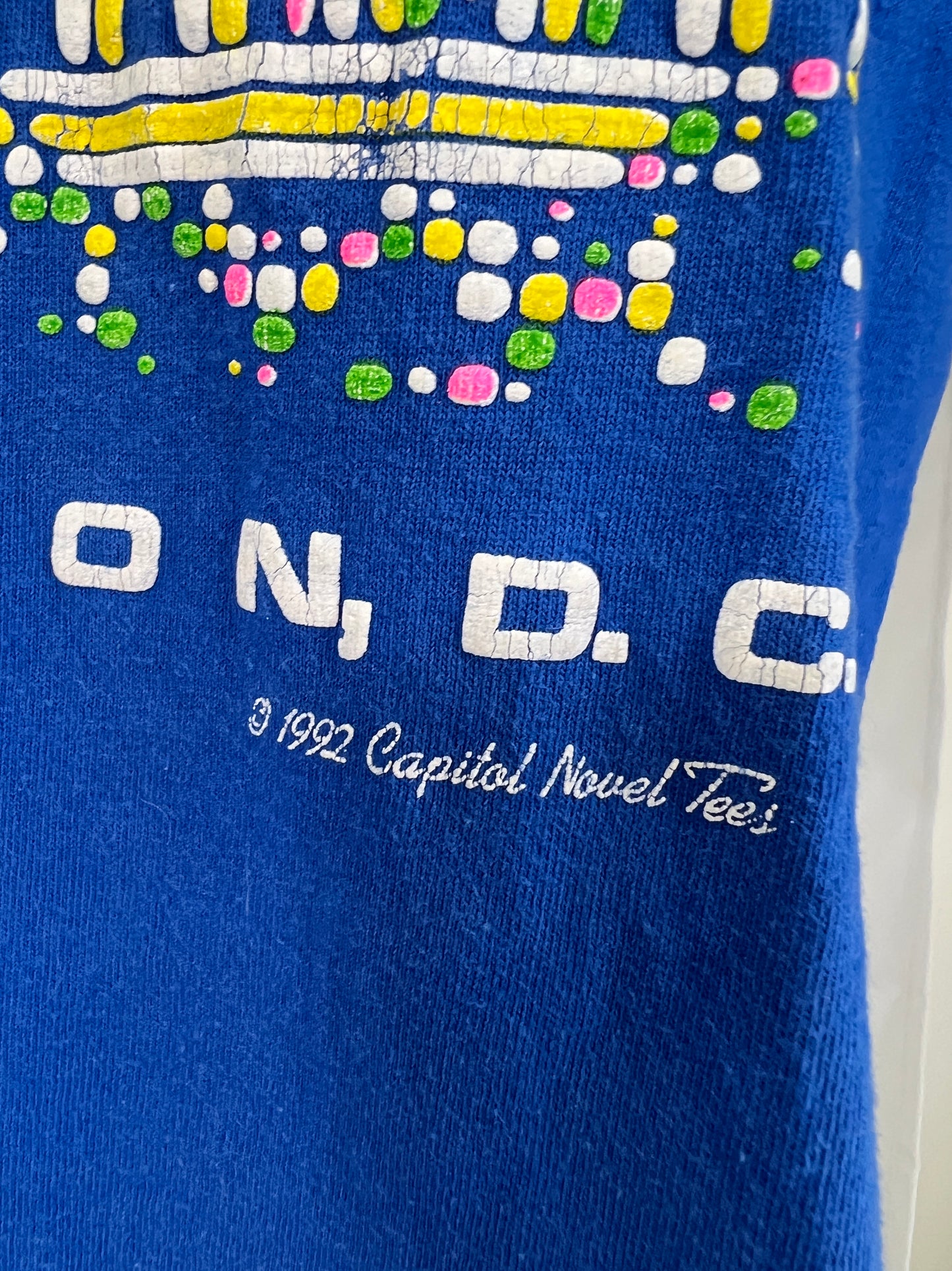 1992 Washington DC Tourist Fruit of the Loom Tee