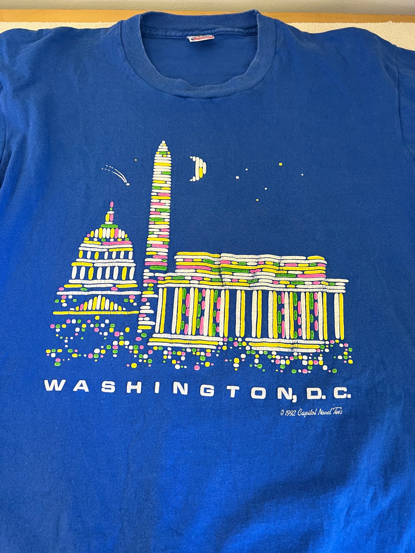 1992 Washington DC Tourist Fruit of the Loom Tee