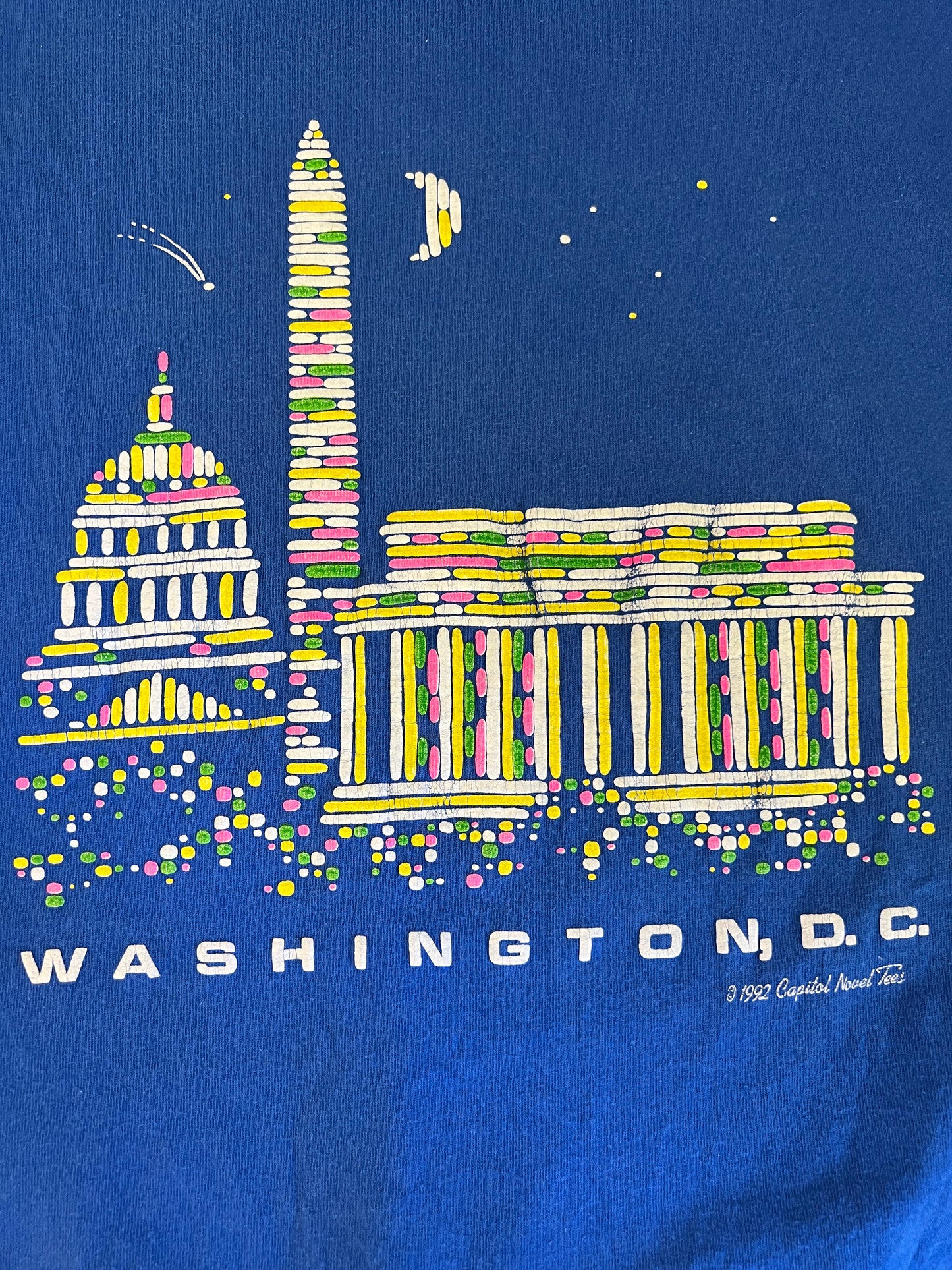 1992 Washington DC Tourist Fruit of the Loom Tee