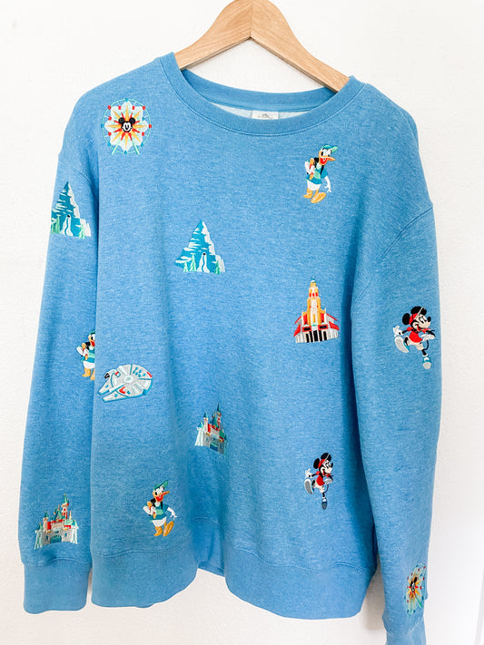 Disney Parks Crew Neck Sweater