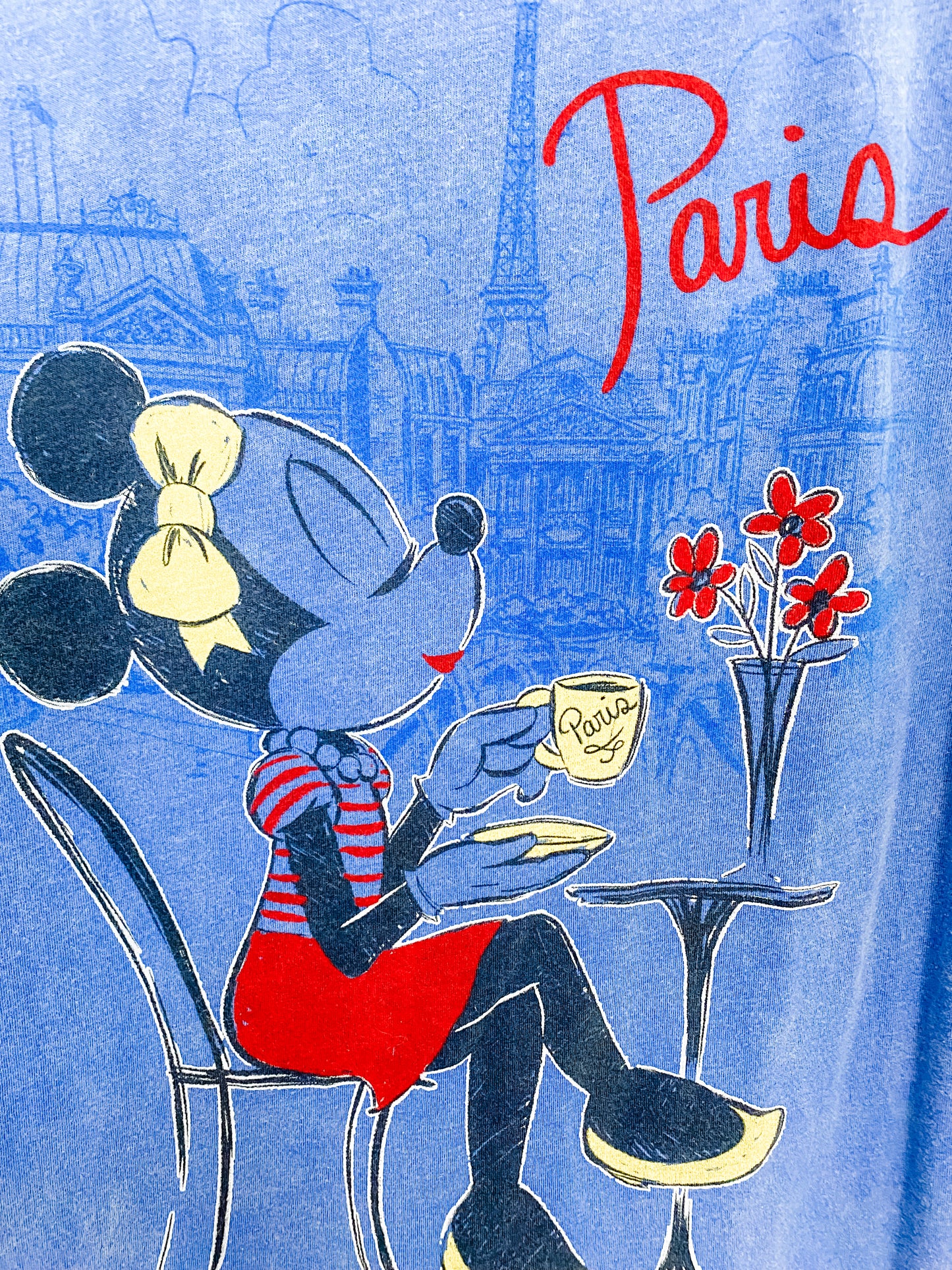 Minnie In Paris Tank Top