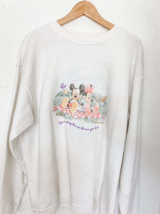 Mickey & Minnie Spring Picnic Sweater