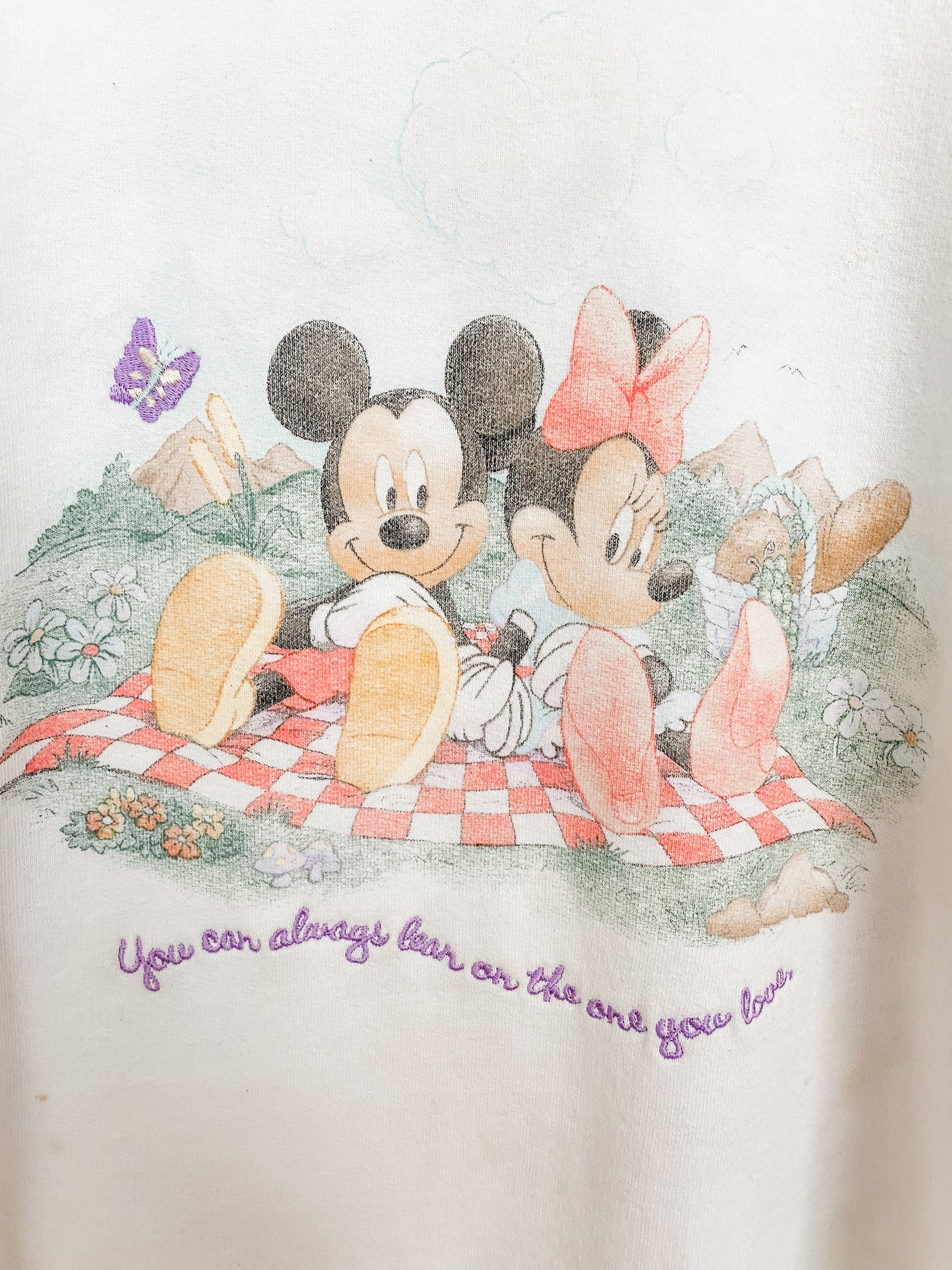 Mickey & Minnie Spring Picnic Sweater