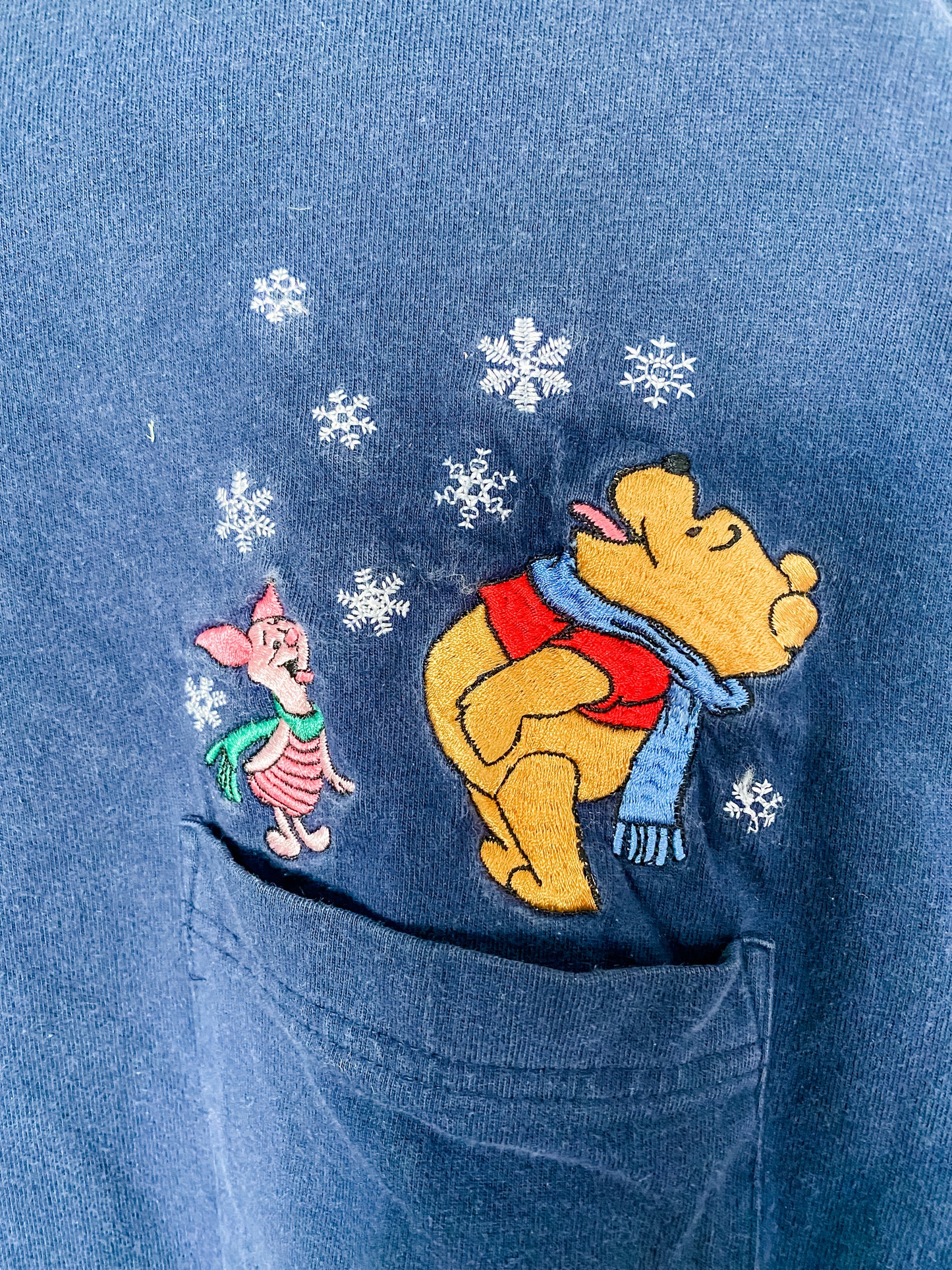 Pooh & Piglet Snowflake Long Sleeve T-Shirt