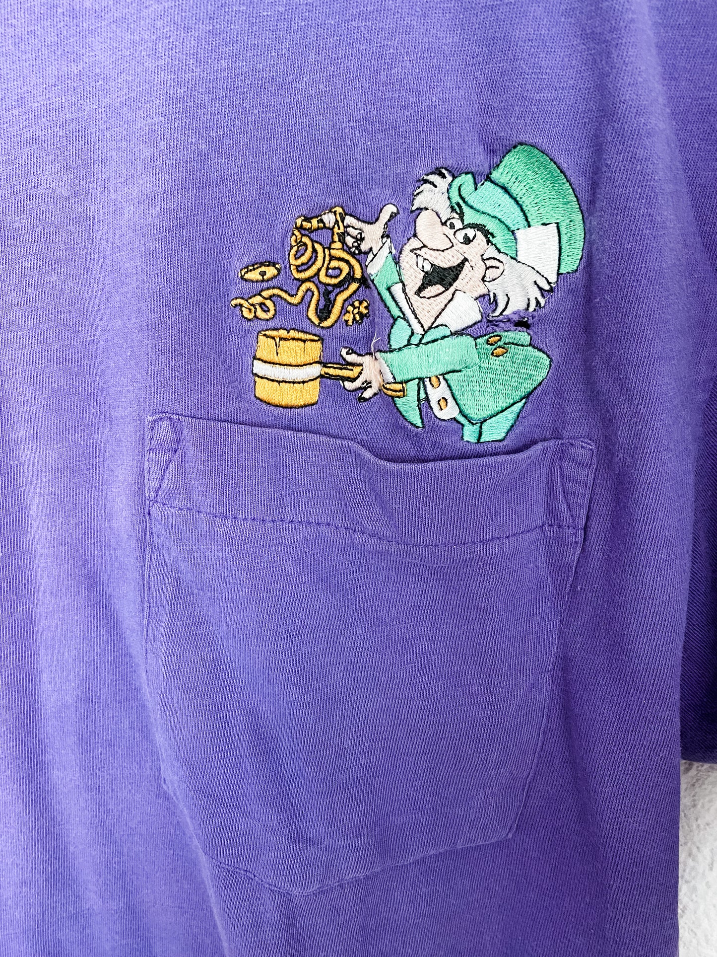 Mad Hatter Embroidered T-Shirt