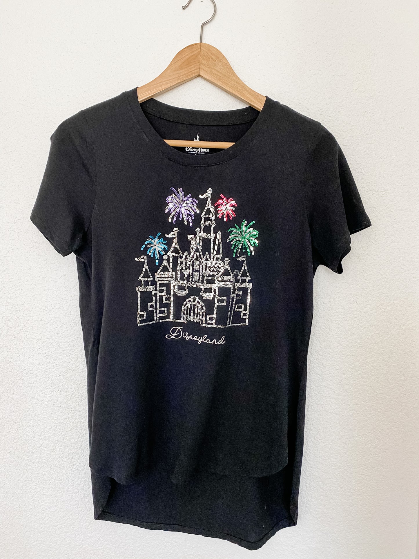 Disneyland Castle Sequined T-Shirt