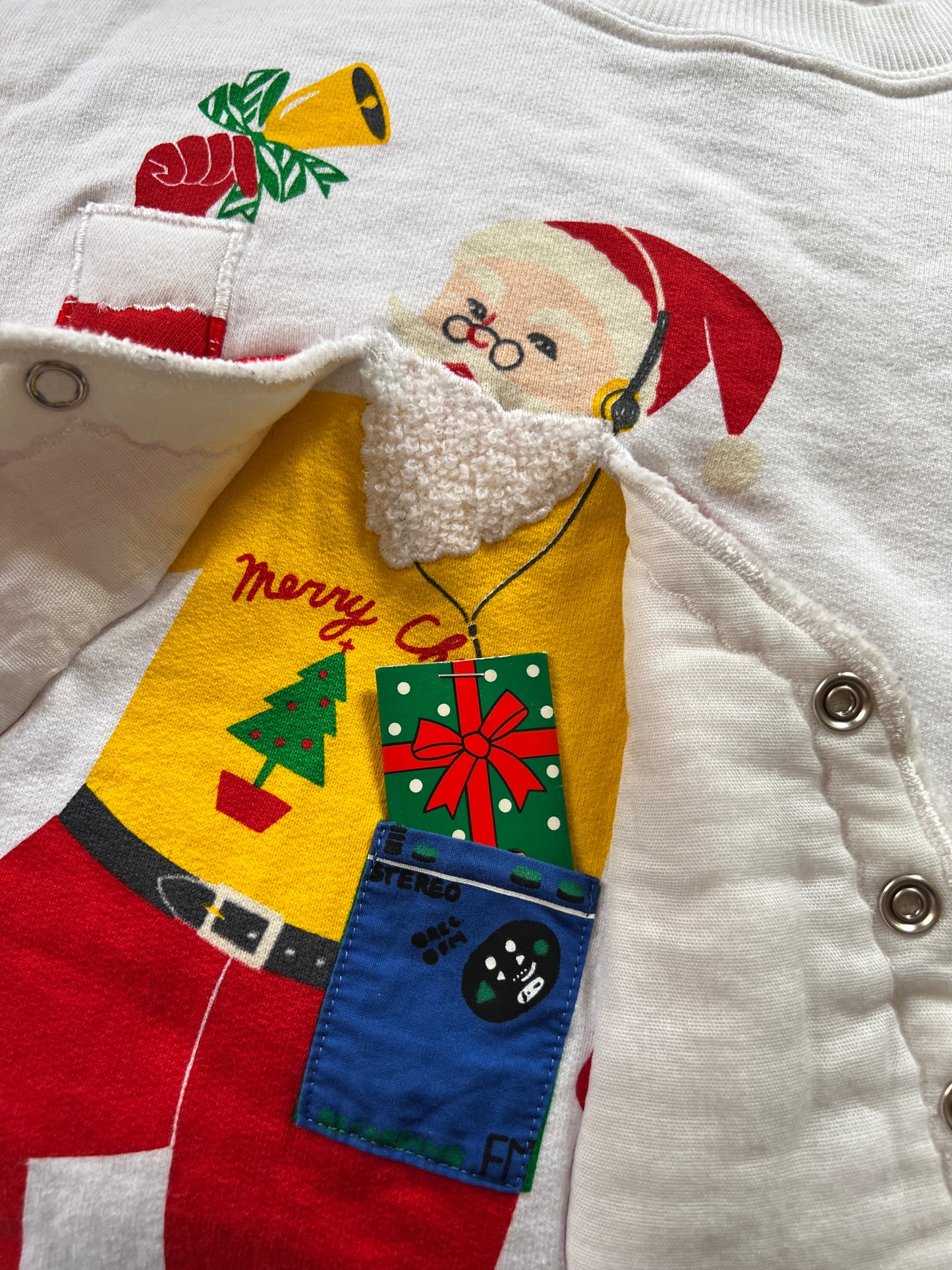 Vintage Cool Santa Holiday Sweater