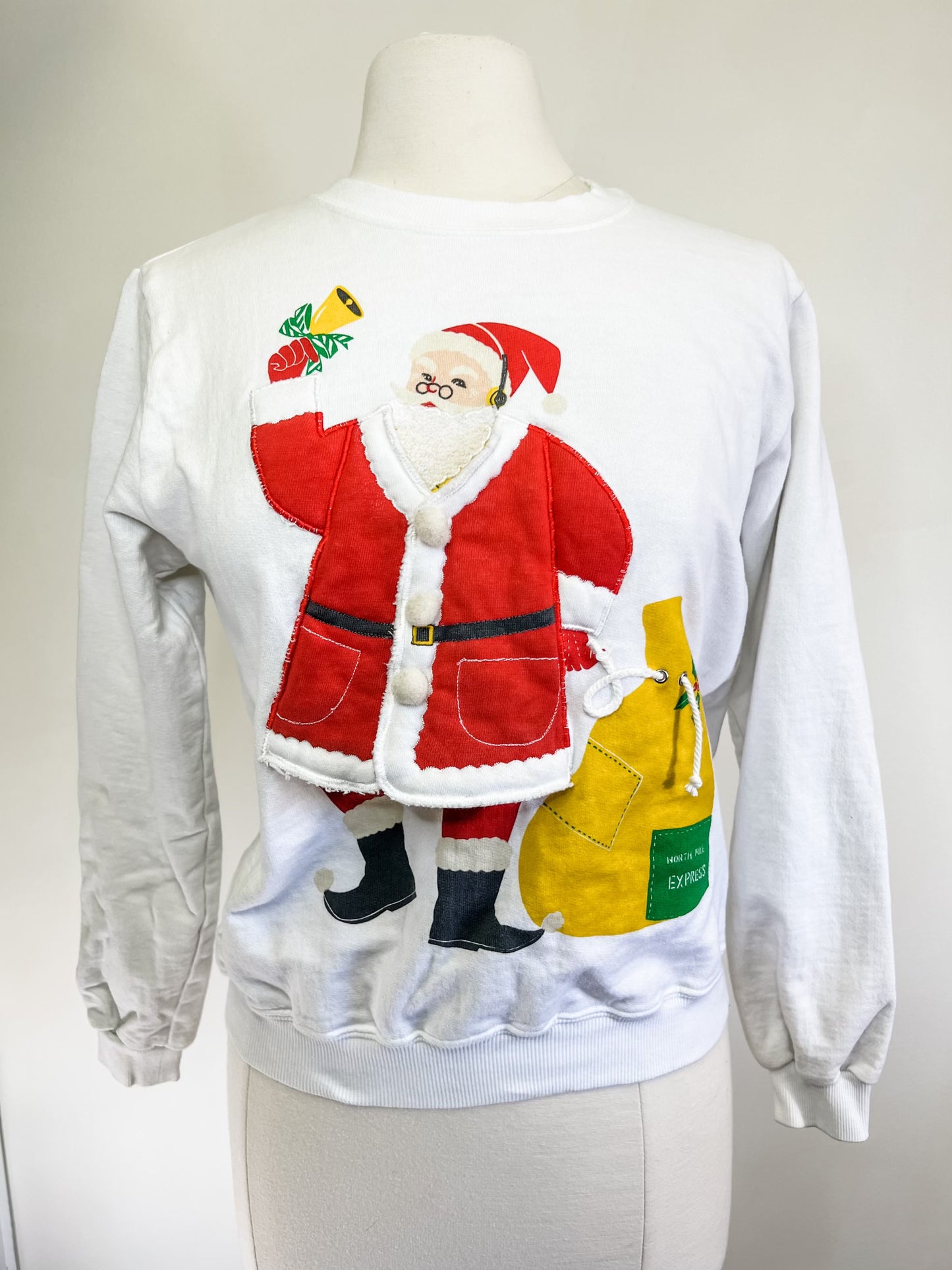 Vintage Cool Santa Holiday Sweater