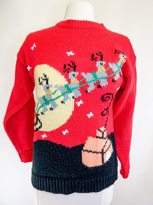 Diane Von Furstenburg Santa’s Sleigh Holiday Sweater